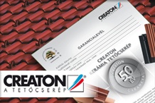 Creaton - 50 év garancia az építőiparban?