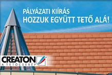 Creaton - HOZZUK EGYÜTT TETŐ ALÁ! Kerámia tetőcserép középületeinken