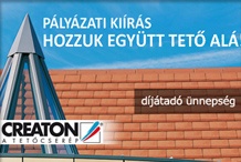 Creaton - HOZZUK EGYÜTT TETŐ ALÁ! Kerámia tetőcserép középületeinken