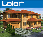 Leier - Teljesk�r�en megtervezhet� a h�z kin�zete a Leier �j cser�p- �s d�szburkolat sz�nv�laszt� programj�val