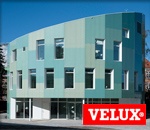 Velux - A koppenhágai egyetem aktívház elven működő hallgatói központja lett Dánia első, LEED minősítést elnyert <br>
széndioxid-semleges középülete