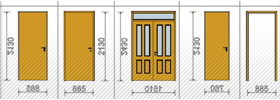 Ajt� �s ablak konszign�ci� k�sz�t�s ArchiCAD-ben