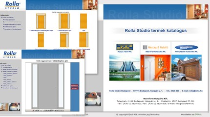 Rolla term�kbemutat� oldal