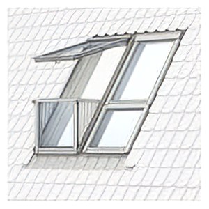 VELUX GDL CABRIO™ a tet�erk�ly