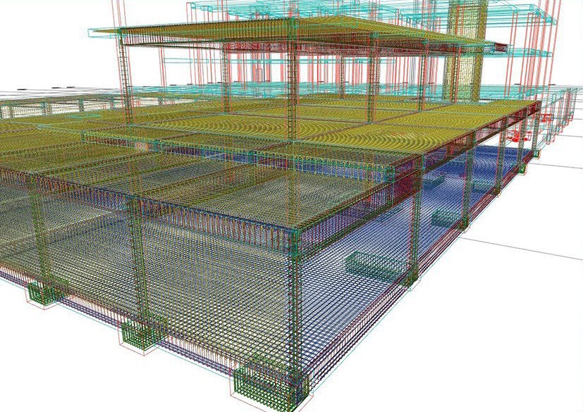 Modern bathroom visualization