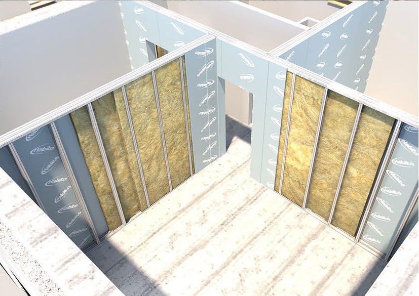 Modern bathroom visualization