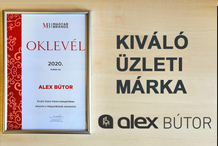 Alexbutor - 2020-ban is Magyar Brands díjban részesült az Alex Bútor!