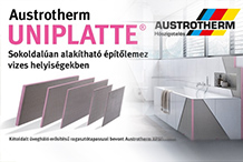 Austrotherm - ustrotherm UNIPLATTE® építőlemezekkel