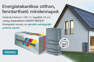 Austrotherm: Kevesebb energia, tudatosabb otthon: az Austrotherm őszi ajánlata a fenntartható mindennapokért