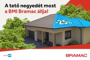 Bramac: Tavaszi megújulás: 25% kedvezmény a BMI Bramac jóvoltából! >>