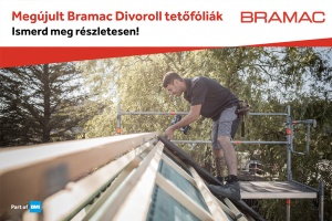 Bramac: Megújult a Bramac Divoroll tetőfólia kínálata! >>