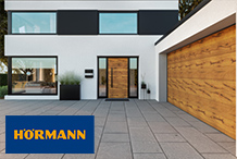 Hörmann: Hörmann házbejárati ajtók és garázskapuk: Modern, azonos megjelenésű kapu- és ajtókialakítás >>