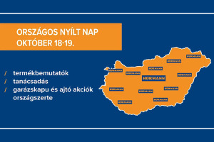 Hörmann: Hörmann Országos Nyílt Napok 2026