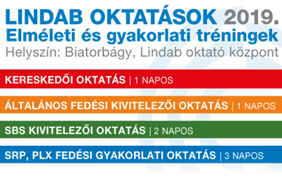 Lindab - Szakmai kpzsek 2019
