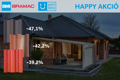 Bramac - Happy akció a BMI Bramacnál!