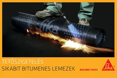 ***Sika - Tudja, hogy a bitumenes lemezekkel teljessé vált a Sika vízszigetelési rendszer kínálata?