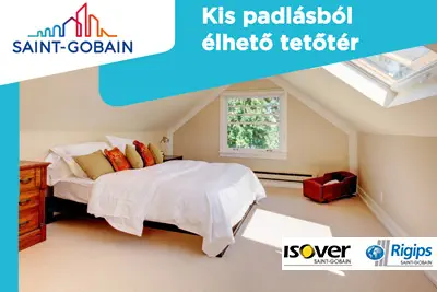 ***Rigips - Kis padlásból élhető tetőtér