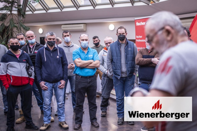 Wienerberger - Porotherm Rapid technológia a fókuszban <br /> Teltházzal is biztonságban zajlott le a Wienerberger kivitelezői képzéssorozata