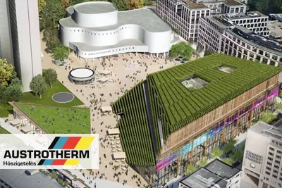 ***Austrotherm - Zöldtető Austrotherm XPS hőszigeteléssel