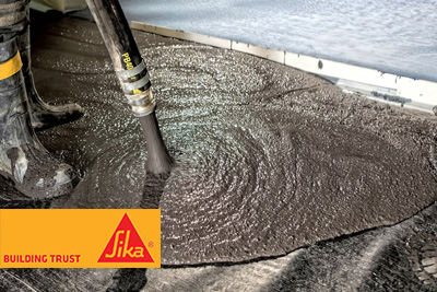 Sika - Betonpadlók felújítása SikaScreed HardTop-65 esztrichhel