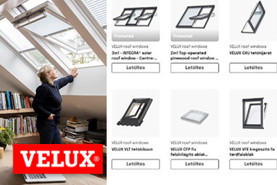 Velux - A VELUX tervezést segítő BIM objektumai