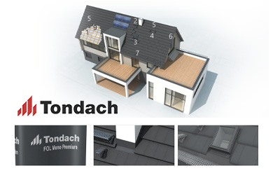 Tondach - Black Collection - Új, hosszabb élettartamú tetőfóliák a Tondach kínálatában