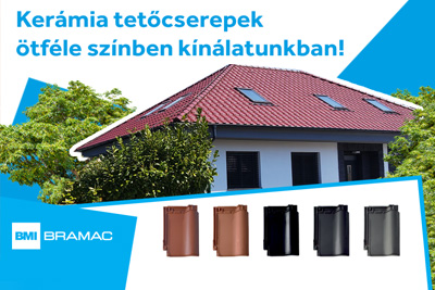 Bramac - Helyi hagyományok és német minőség: kerámia tetőcserepek a BMI Bramac kínálatában!