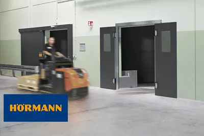 ***Hörmann - Új, polietilénből (PE) és rozsdamentes acélból készült Hörmann lengőajtók