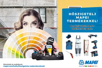 ***Mapei - A Mapei hőszigetelési rendszereivel csak nyerni lehet!