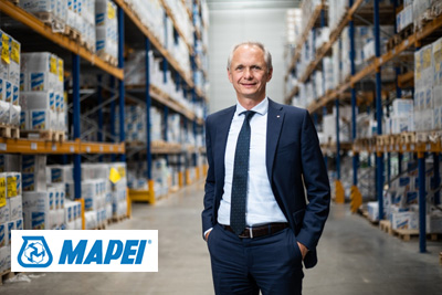 Mapei - Az építőipari kontármunka ellen küzd az év nagyvállalati vezetője