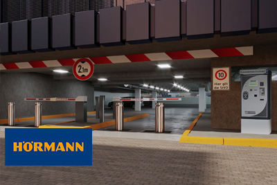 Hörmann - Parkolóhelyeken alkalmazható Hörmann sorompórendszerek