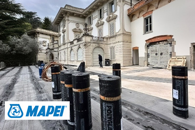 Mapei - Korszerű polimer-modifikált bitumenes lemezek alkalmazása épületek vízszigetelésénél