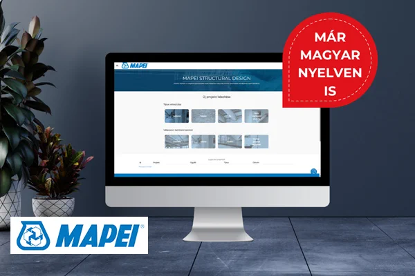 ***Mapei - Már magyar nyelven is elérhető a MAPEI STRUCTURAL DESIGN ingyenes méretező szoftver