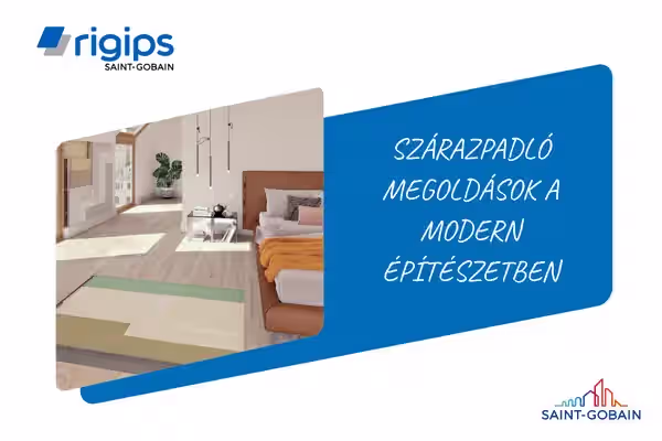 ***Rigips - Szárazpadló megoldások a modern építészetben
