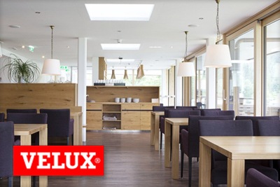 Velux - Hotelfeljts VELUX fellvilgt kupolkkal