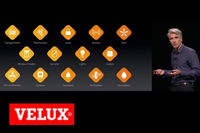 Velux - A VELUX Cégcsoport termékei Apple készülékekről is vezérelhetők lesznek
