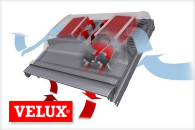 Velux - Innovatív szellőztető rendszert fejlesztett ki a VELUX Cégcsoport