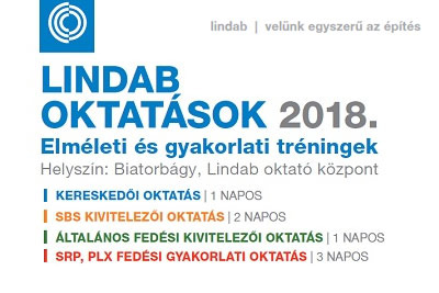 Lindab - Lindab Oktatások 2018