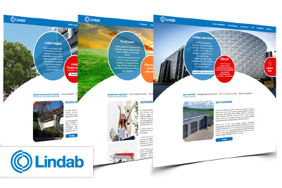 Lindab - Megjult Lindab weboldalak