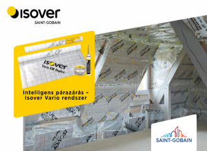 Isover: Intelligens párazárás - az Isover Vario rendszer működés közben