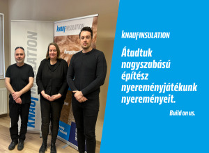 Knauf: Boldog nyertesekkel zárult le nagyszabású építész nyereményjátékunk