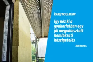 Az AIRwall homlokzati kőzetgyapot a kivite...