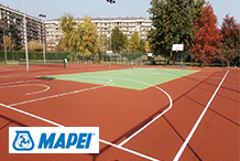 Mapei - Magas színvonalú sportpályák és közlekedő területek kivitelezése