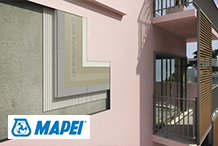 Mapei - Meglévő hőszigetelés felújítása bontás nélkül - a Mapetherm EPS Plus 8+15 hőszigetelő rendszer
