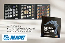 Mapei - Megjult a Mapei lbazati vakolat sznmappja!