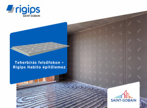 Rigips: Rigips Habito® - amikor a belső fal teherbíró felületté válik