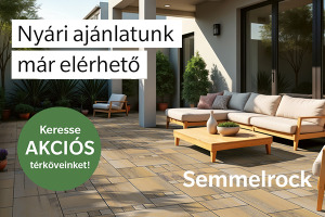 Semmelrock: Semmelrock Nyári Ajánlat: kedvezményes burkolati és kertépítési megoldások augusztus végéig