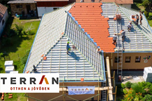 Terrán - Tetőcserepekkel segít a Terrán