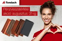 Tondach - Pnzvisszatrts Tondach tetcserepekre!