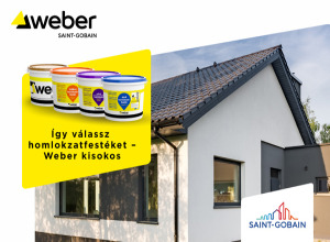 Weber: Homlokzatfesték választás felújításnál: nem mindegy, mi kerül a vakolatra